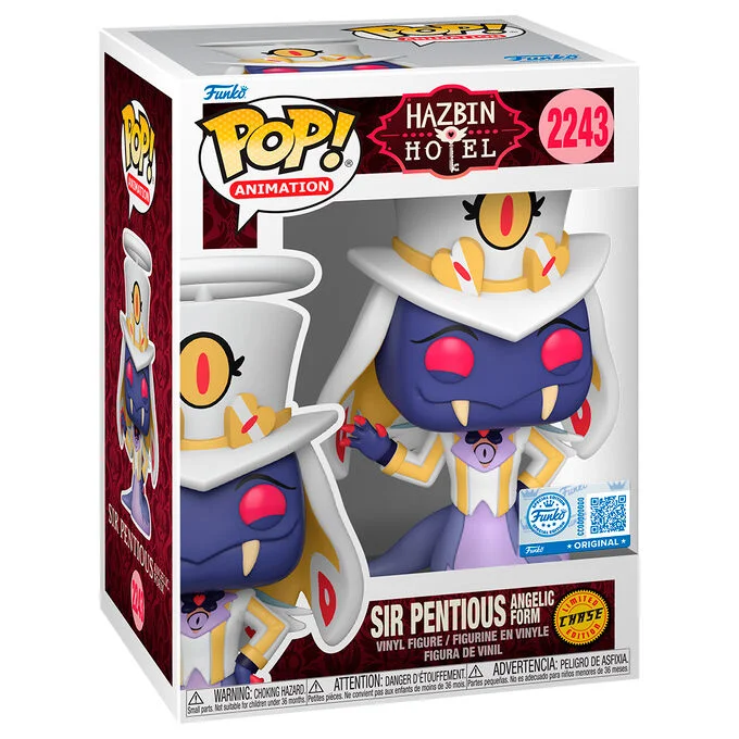 Hazbin Hotel POP! Animation Vinyl Figures Sir Pentious 9 cm Chase Ver.